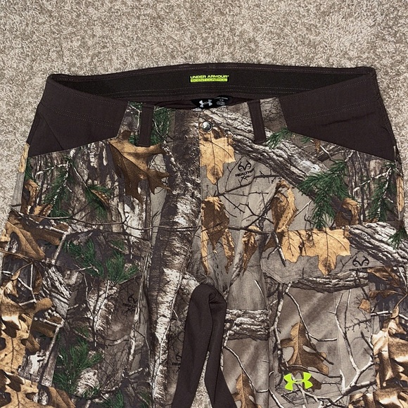 EUC Under Armour RealTree Xtra Camouflage Hunting Pants 1259177 in size 42/34 - Picture 3 of 8